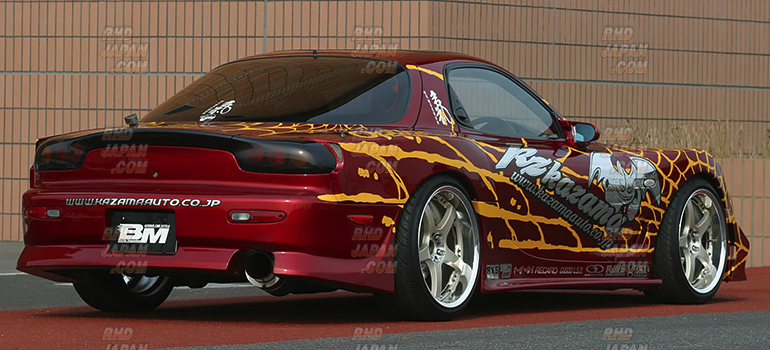 Kazama Auto Promode Rear Wide Fender Set - FD3S - RHDJapan